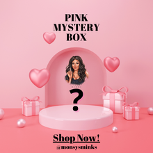 Load image into Gallery viewer, Monsy&#39;s Minks Pink Mystery Box
